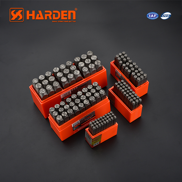 610869- Harden 27 Piece 10mm Steel Letters