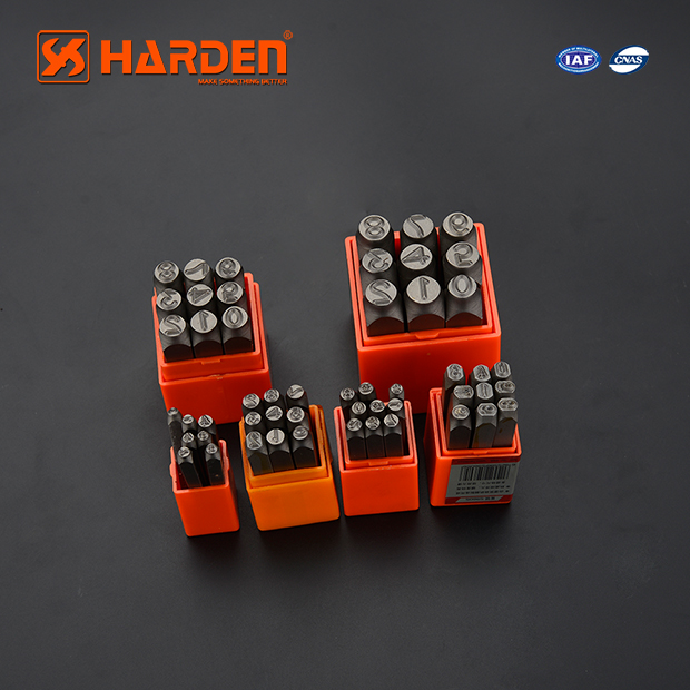 610859- Harden 9 Piece 10mm Steel Numbers