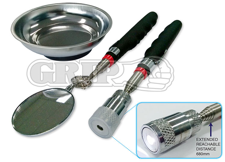 53395 - 3 Pc Magnetic Tool Kit