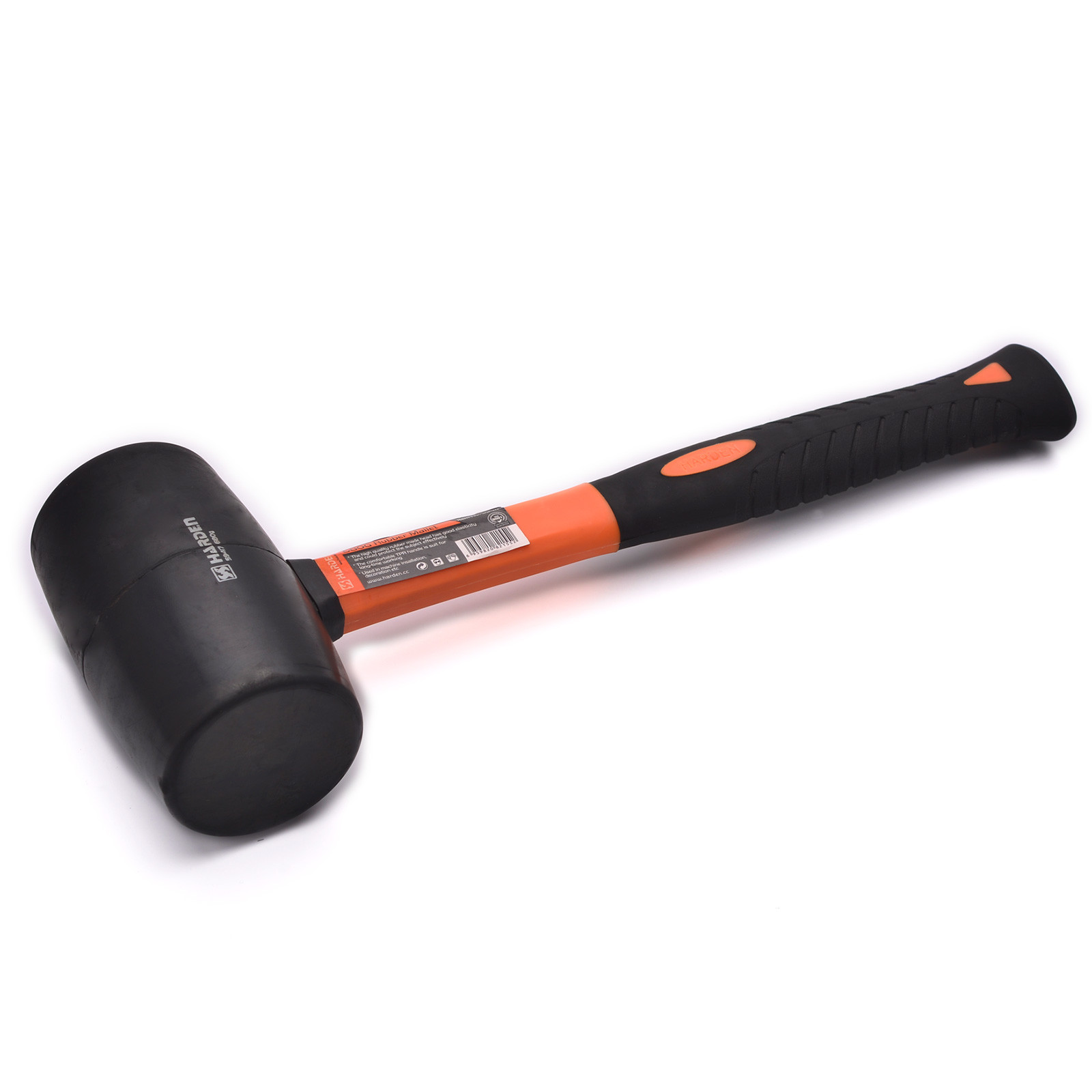590417-Harden 680g Rubber Mallet With Fibreglass Handle