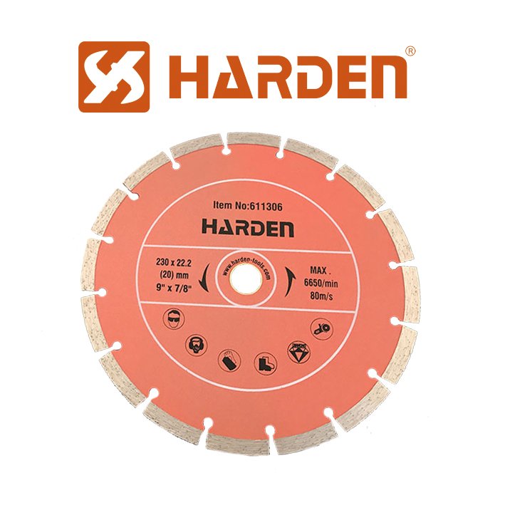 611304- Harden 180mm Diamond Segmented Edge Blade