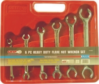 91100 - 6 Pc Flare Nut Wrench Set SAE