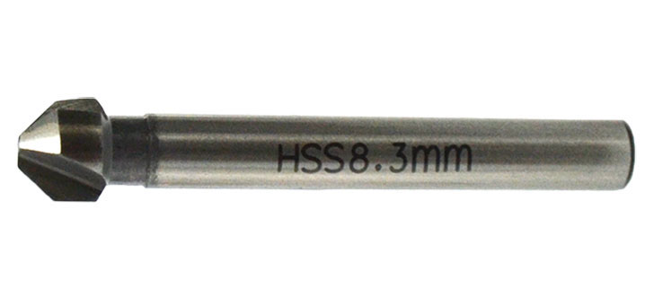 INSTCS08 - 3 Flute HSSM2 Countersink 6mm