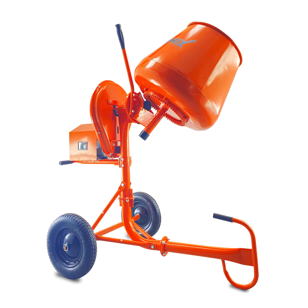 DMBM22-65L 450W 2.2cf Heavy Duty Electric Portable Cement Mixer with Flat Free Wheels