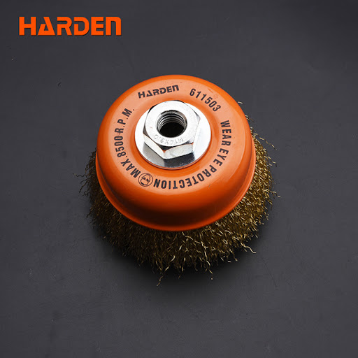611503- Harden Cup Wire Brush 100MM (14x2)