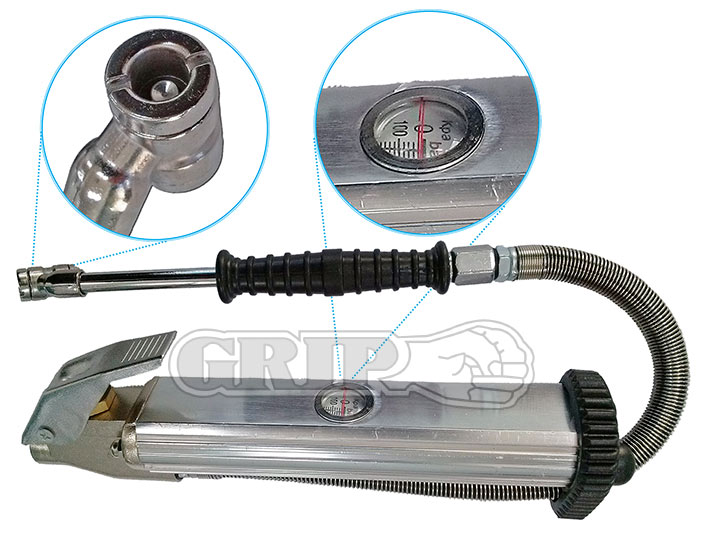 10895 - Professional Tyre Inflator With dual Chuck