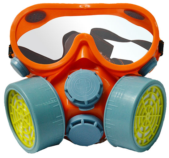 30264 - Respirator & Goggles Set