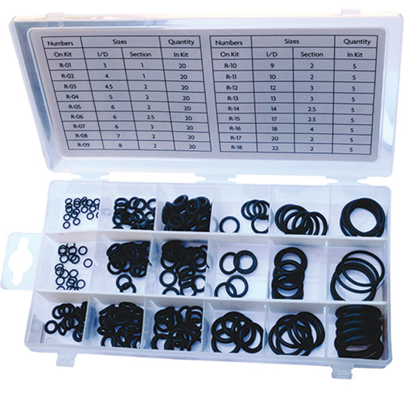 43230 - 225 Pc Nitrile O-Ring Assortment Kit Metric