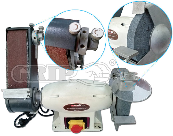 50524 - Belt & Wheel Sander Industrial - 200mm