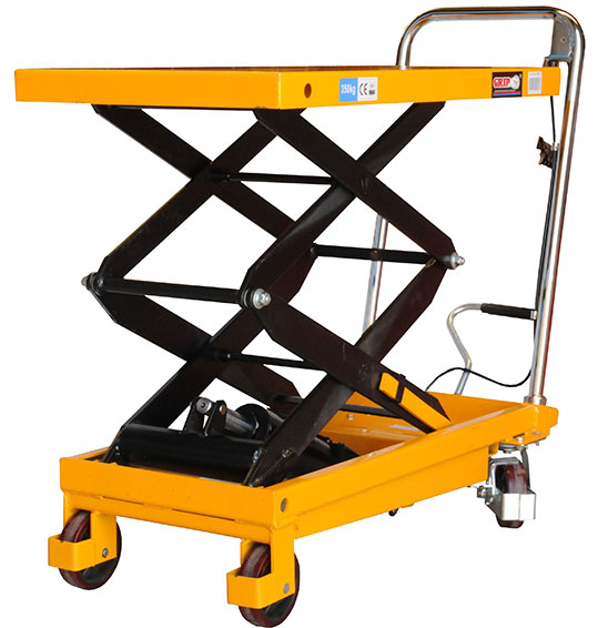 52015 - Double Scissor Lift Hydraulic Table Cart 350Kg