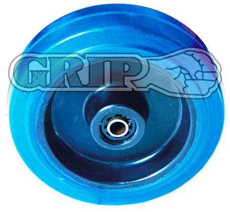 52051 - 125MM BLUE ELASTIC RUBBER WHEELS