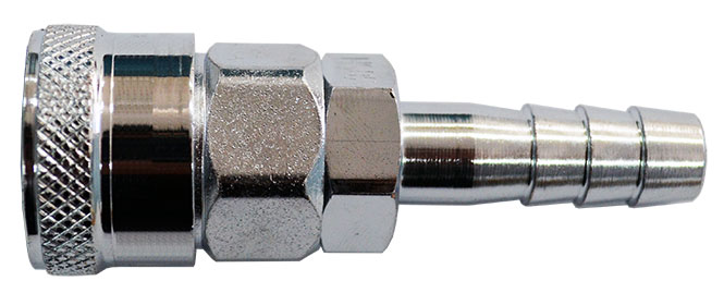 A10206 - Nitto Style Hose Barbed Coupler 1/2"
