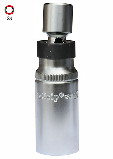 A75478 - 3/8" Sq. Dr. Swivel Magnetic Spark Plug Socket 16mm