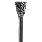 INSN-1 Inverted Taper Carbide Burr Double Cut