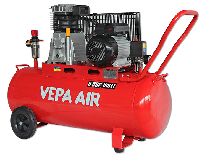 VABD30-100 3.0HP 100 Litre Belt Drive Air Compressor